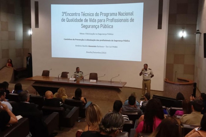 Rede Nacional de Qualidade de Vida debate saúde mental de servidores da segurança