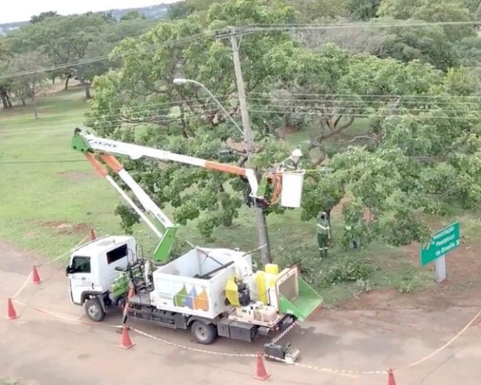 Áreas de quatro RAs sem energia nesta terça (25) para melhorias na rede