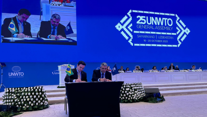 Brasil e órgão da ONU para o turismo assinam acordo para instalação, no Rio de Janeiro, do primeiro escritório para as Américas e Caribe
