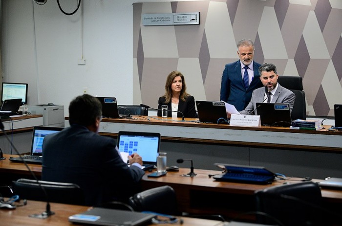 Marcos Rogério (Mesa) presidiu a reunião - Foto: Pedro França/Agência Senado