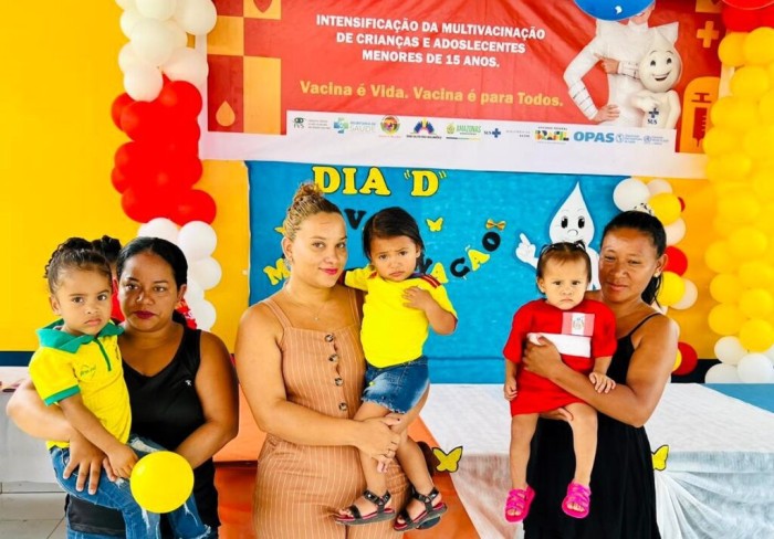 Tríplice fronteira: ‘Dia D’ inicia campanha de multivacinação em Tabatinga e conta com apoio da FVS-RCP