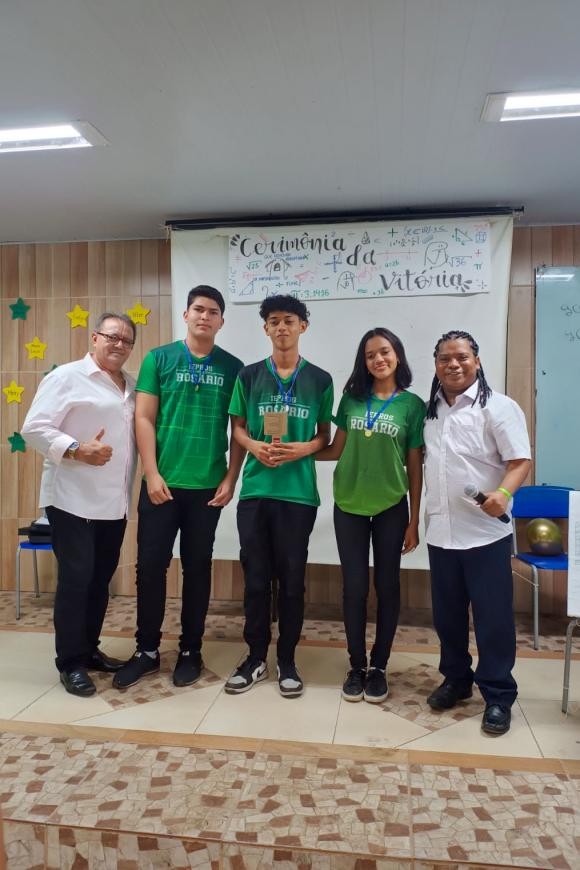 Estudantes de escola pública em Marituba participam de Olimpíada de Matemática