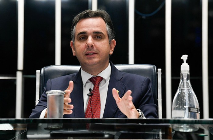 Rodrigo Pacheco é o primeiro signatário da PEC - Foto: Jefferson Rudy/Agência Senado