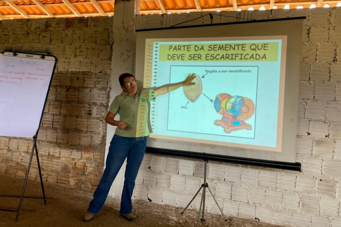 Produtores rurais de Itinga, no Maranhão, recebem curso de sementes e mudas do Ideflor-Bio