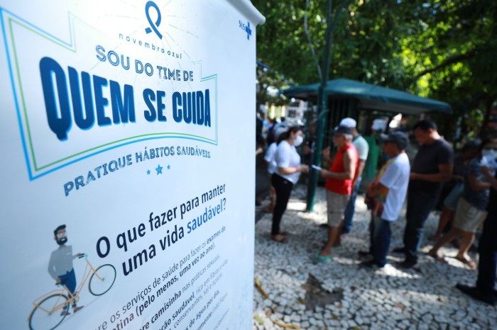 Sespa faz ação de conscientização sobre atenção à saúde do homem