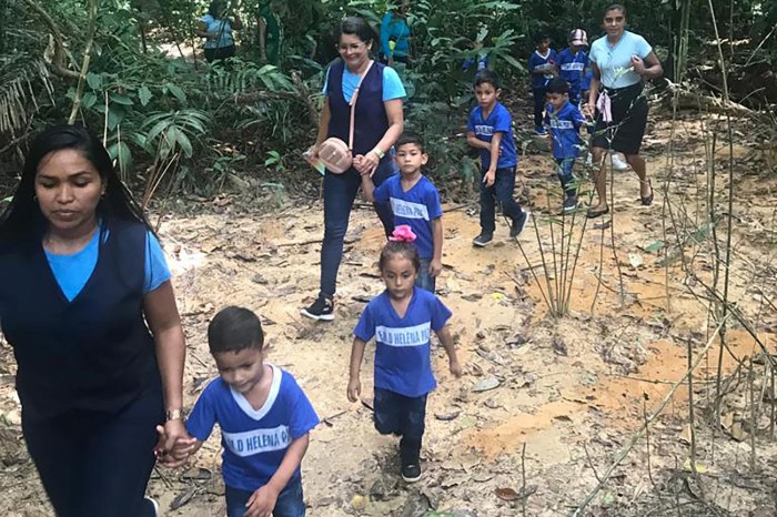 Estudantes de Santa Izabel do Pará vivenciam dia de aprendizado no Parque do Utinga