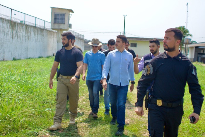 Secretário de Obras realiza visita técnica no Complexo Penitenciário de Rio Branco
