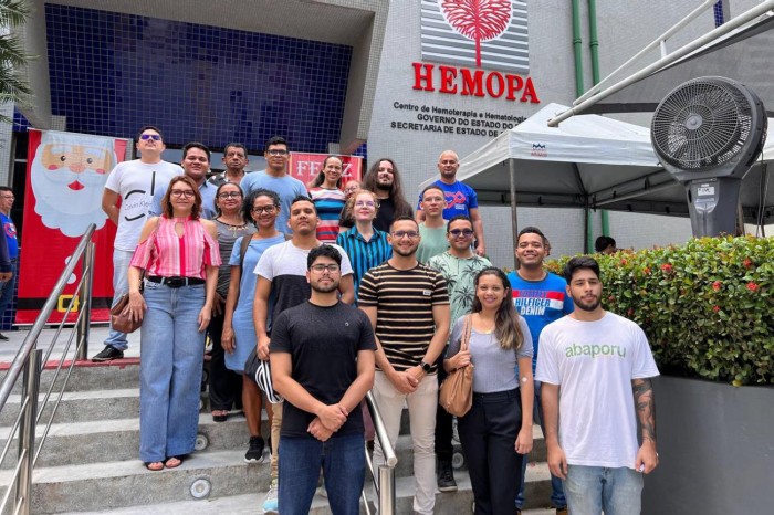 Servidores da PCPA participam da Gincana Instituição Cidadã de doação de sangue no Hemopa