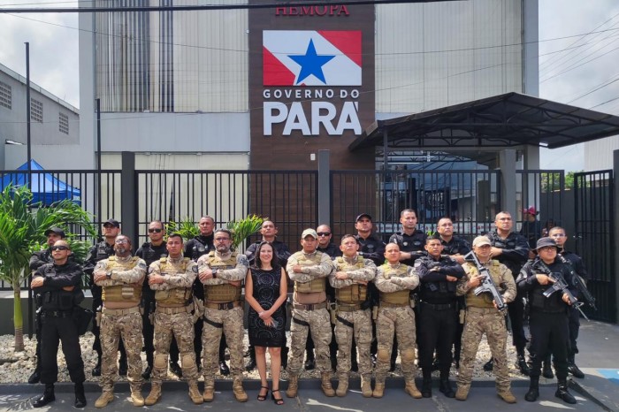 Integrantes do Grupo de Ações Penitenciárias doam sangue no Hemocentro de Castanhal