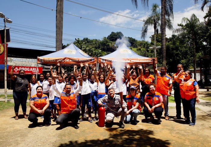 Defesa Civil de Nova Iguaçu faz exercício de evacuação simultâneo em 32 escolas municipais