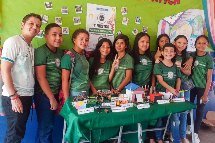 Robótica sustentável é tema de mostra da rede estadual em Santa Bárbara do Pará