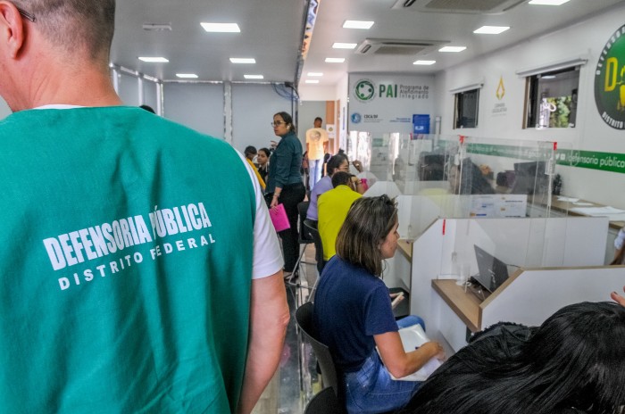 Parceria oferece serviços jurídicos e de saúde no Núcleo Bandeirante