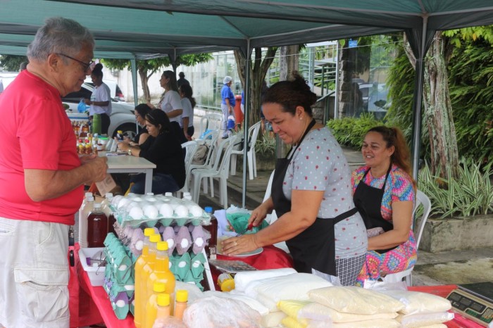 Feira da Agricultura Familiar e Sustentabilidade oferta produtos saudáveis durante dois dias