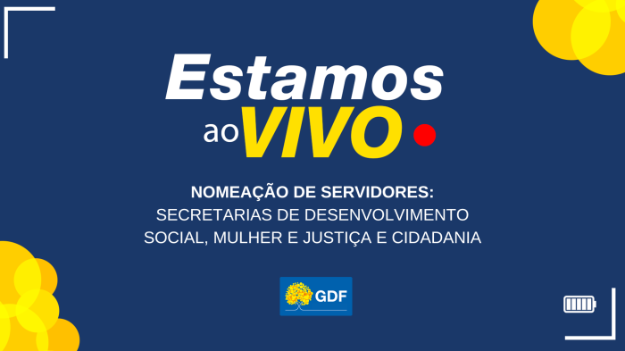 Acompanhe a nomeação de novos servidores do GDF