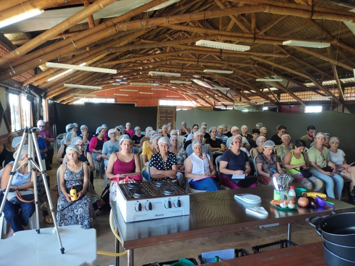 Curso de cozinha restritiva é ministrado no Centro de Práticas Sustentáveis
