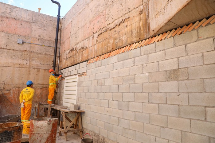 Sala do Túnel de Taguatinga é projetada para abrigar geradores