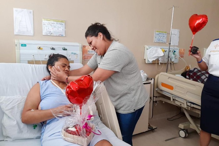 Hospital Galileu promove reencontro entre paciente e filha