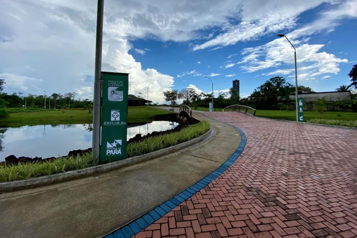 Ideflor-Bio orienta pedestres e ciclistas para a prevenção de acidentes no Parque do Utinga