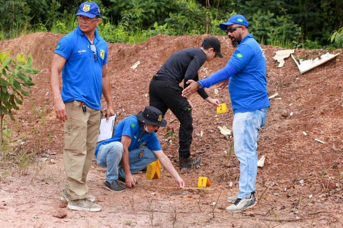 Polícia Científica promove capacitação para trabalho de perícia em explosões