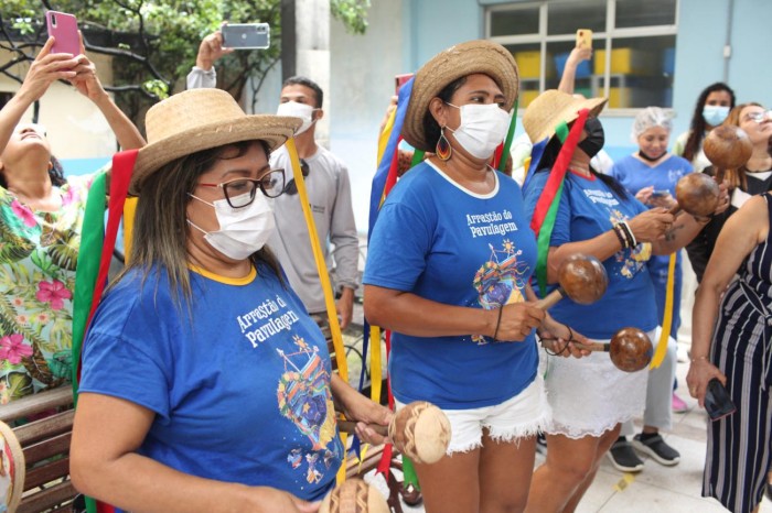 Alegria e emoção no cortejo do Arraial do Pavulagem no Hospital Ophir Loyola