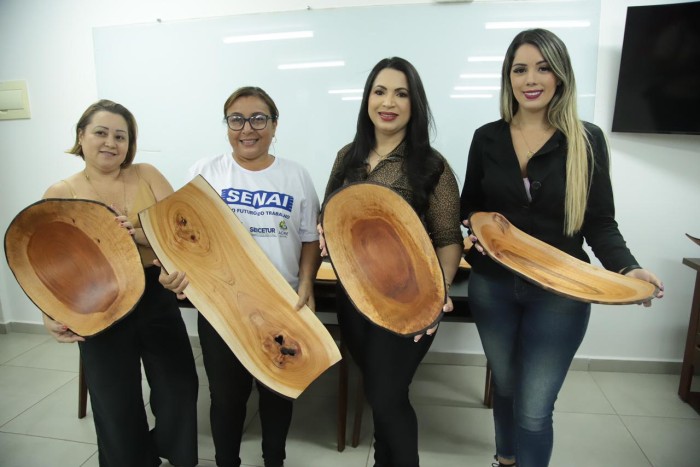 Estado e Senai concluem mais um curso de produção de gamelas de madeira