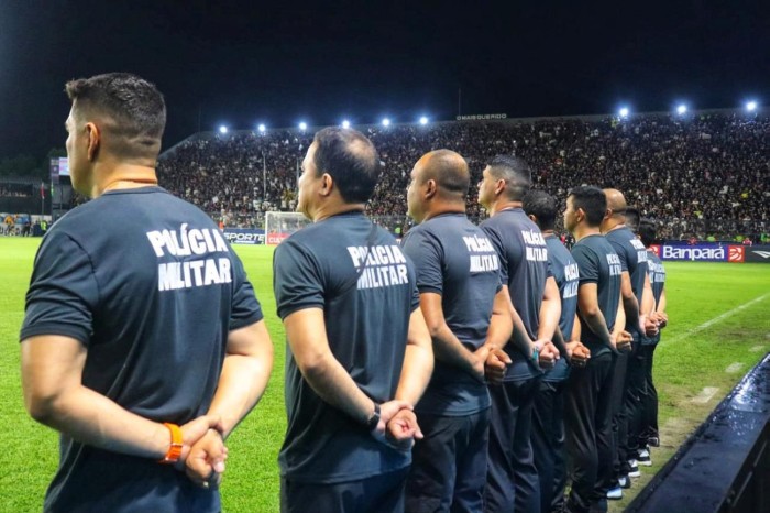 Final do campeonato paraense de futebol conta com suporte de 830 policiais militares