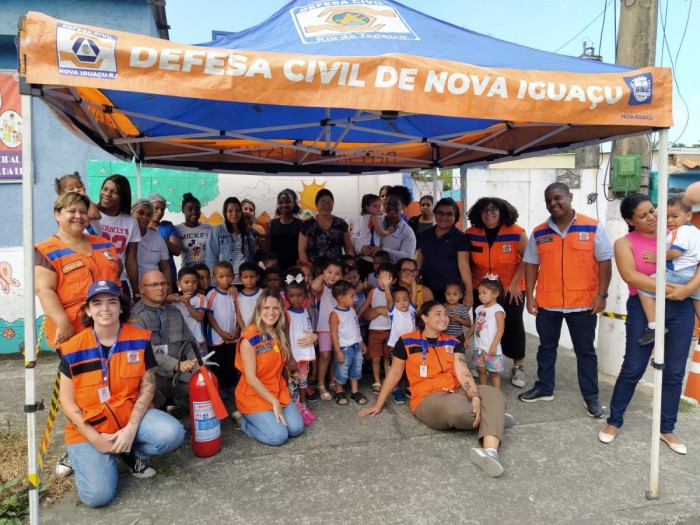 Projeto Escolas Seguras é realizado em mais uma unidade escolar de Nova Iguaçu