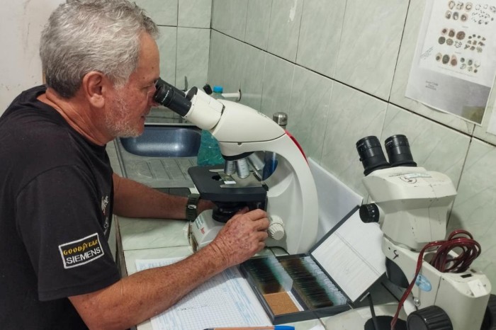 Sespa prossegue com ações em saúde contra parasitoses intestinais em Bagre