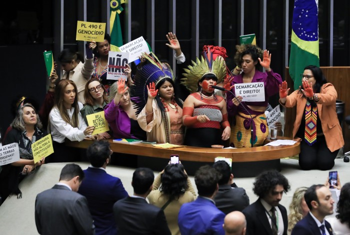 Ministério dos Povos Indígenas diz que marco temporal é 