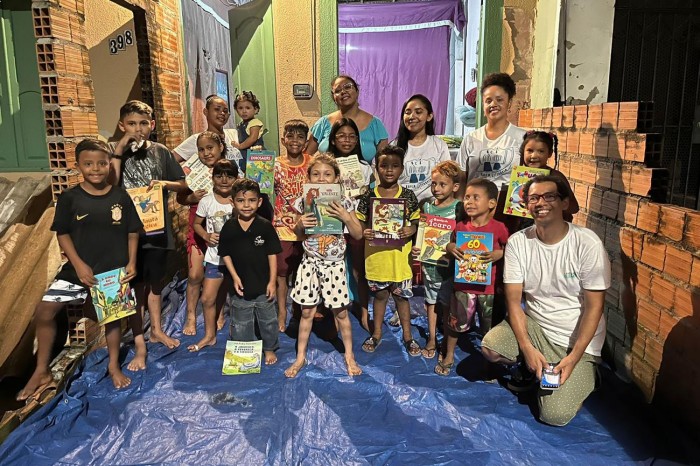 'Barca Literária', projeto contemplado por edital, recebe equipe da Fundação Cultural do Pará