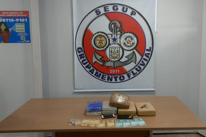 Em Breves, agentes de segurança apreendem drogas e prendem homem por tráfico