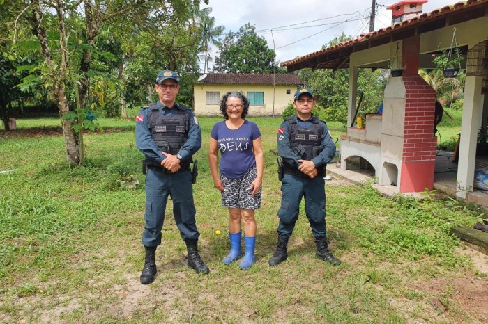 Apoio da Emater diferencia atuação da Polícia Militar Rural em Santa Izabel 