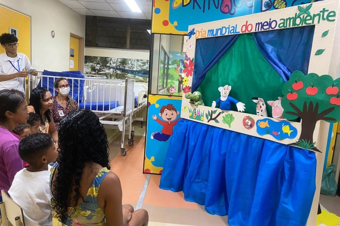 Hospital Geral de Tailândia promove programação infantil no Dia Mundial do Meio Ambiente