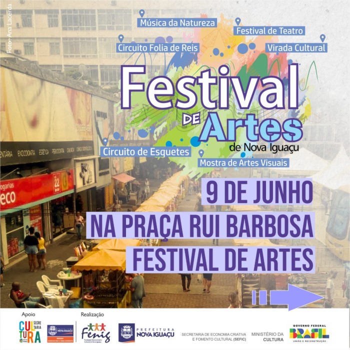 Circuito de Esquetes volta à programação do Festival de Artes de Nova Iguaçu nesta sexta-feira (9)