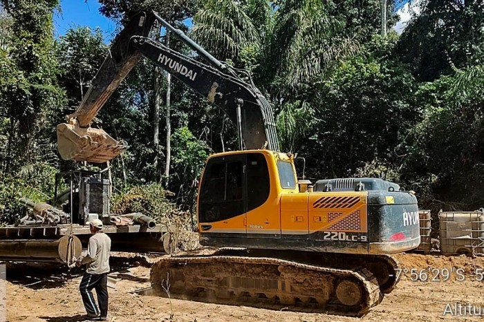 Operação integrada desarticula garimpo ilegal em Castelo dos Sonhos 