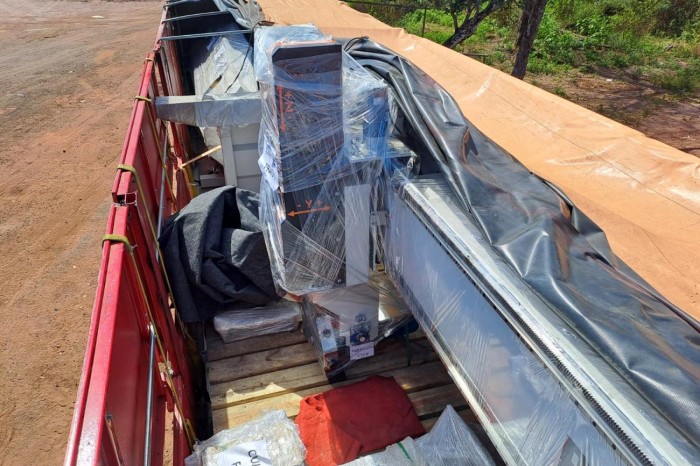 Sefa apreende três máquinas industriais na Serra do Cachimbo 