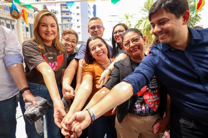 Vice-governadora visita Hemopa e incentiva doação no Dia Mundial do doador de sangue