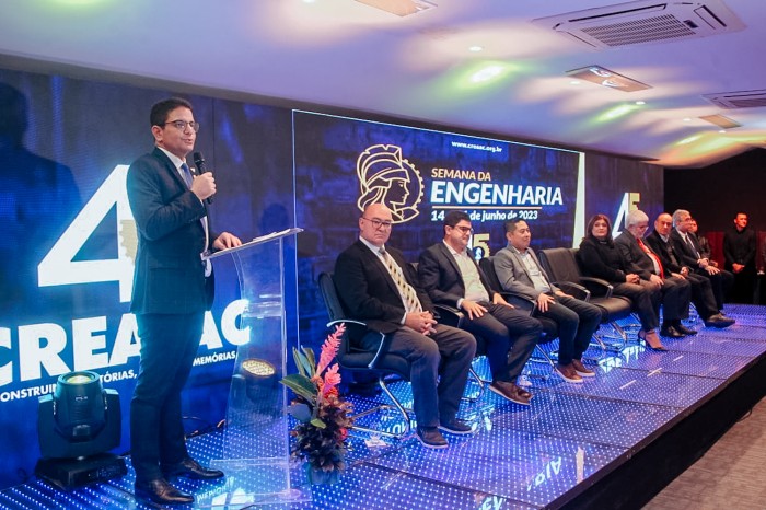Com presença do governador Gladson Cameli, Semana da Engenharia é aberta no Acre