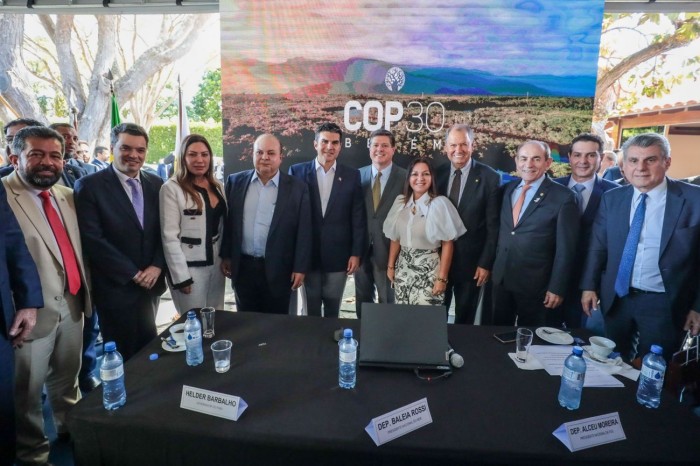 Governador do Pará defende importância da COP no Brasil para gestores e parlamentares