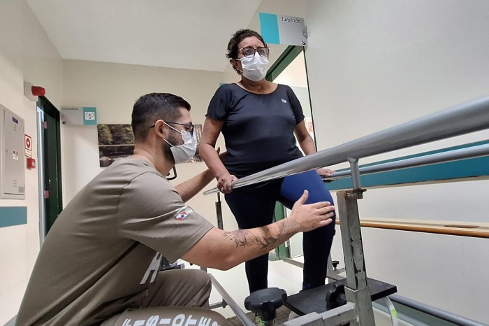 Fisioterapia do Regional do Baixo Amazonas realiza mais de 30 mil sessões em seis meses 