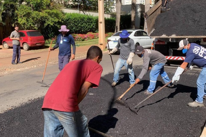 GDF Presente reforça recuperação de pavimentos na cidade