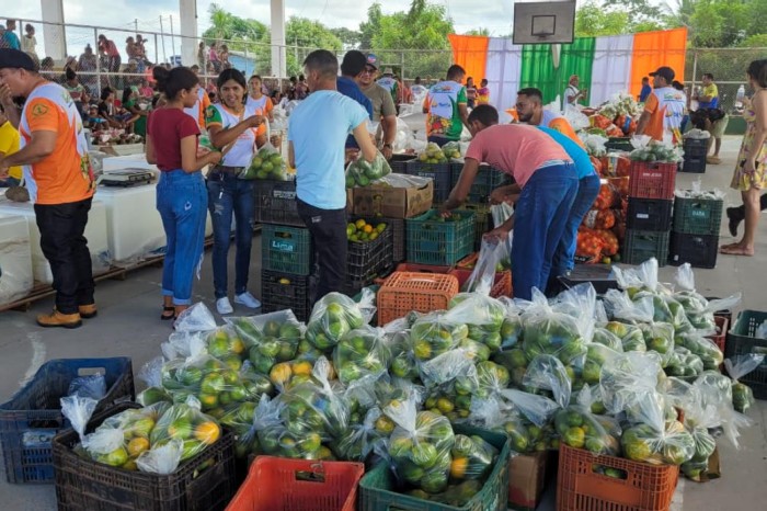 Com apoio da Emater, alimentos cultivados em Prainha entram no cardápio de pacientes de hospital 