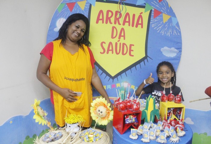 Arraiá da Saúde anima crianças internadas no Hospital Geral de Nova Iguaçu