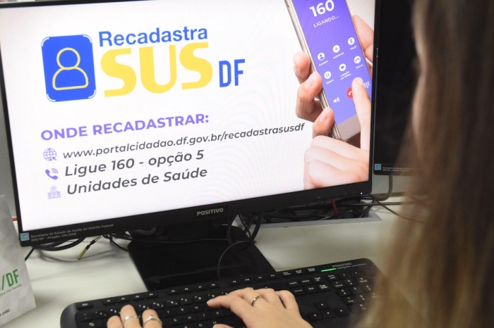 RecadastraSUS-DF: usuários são convocados para atualizar dados