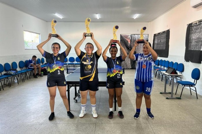 Atleta de Muaná é a campeã do tênis de mesa no Joapa 