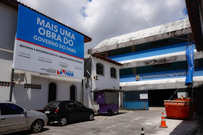 Estado executa obras de reconstrução e modernização na Câmara de Belém