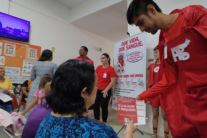 CIIR realiza treinamento para formar agentes multiplicadores de doação de sangue 