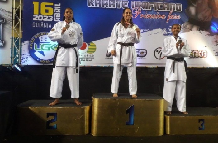 Atletas do DF conquistam medalhas no Campeonato Goiano de Karatê