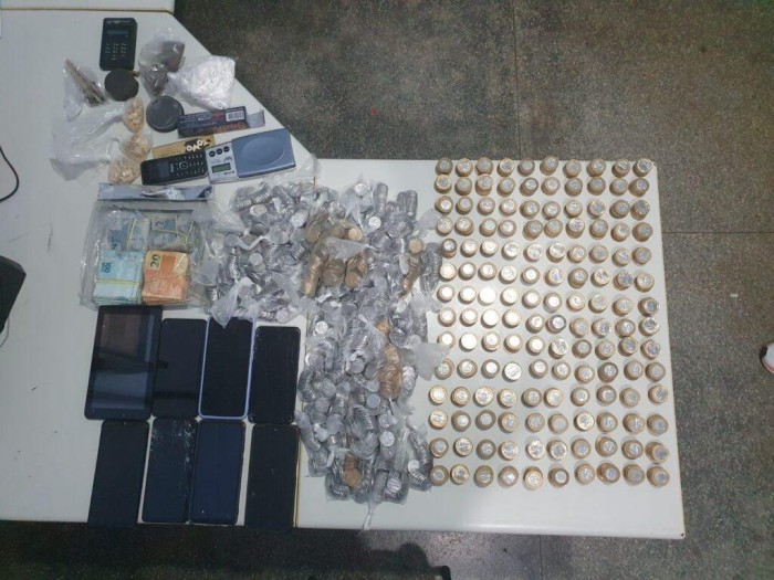 Em Humaitá, trio é preso com mais de R$ 11 mil em espécie proveniente do tráfico de drogas