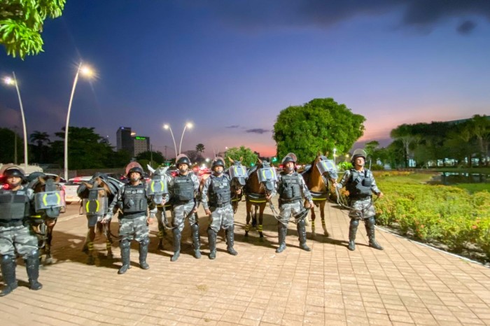 Órgãos de segurança garantem tranquilidade em eventos dos 